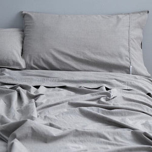 Canningvale Vintage Softwash Sheet Set - KB - Various Colours