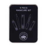Maverick Black 5pc Manicure Set