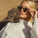 Status Anxiety Villian Sunglasses - White Tort