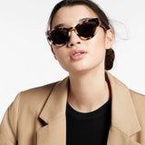 Status Anxiety Villian Sunglasses - White Tort