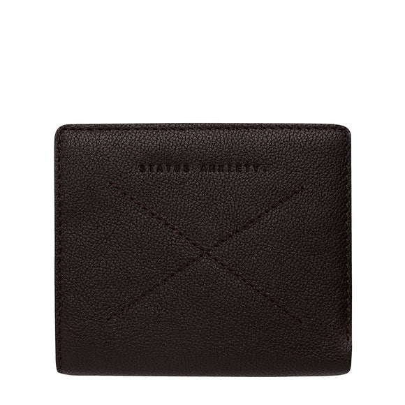 Status Anxiety Clifford Wallet - Chocolate