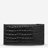 Status Anxiety In The Beginning Wallet - Croc Emboss